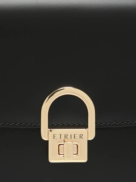 Schoudertas Altair Leder Etrier Zwart altair EALA134M ander zicht 5