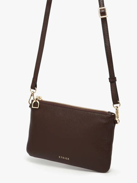 Sac Bandoulière Tradition Cuir Etrier Marron tradition ETRA0141 vue secondaire 2