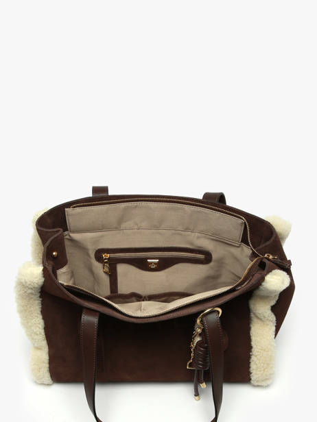 Shoppingtas M Alpin Leder Etrier Bruin alpin EALP140M ander zicht 3