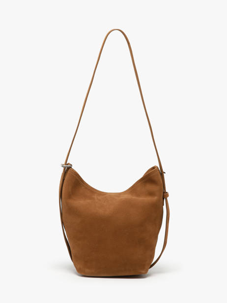 Schouder Tas Rugzak S Cavalier Nubuck Leder Etrier Bruin cavalier nubuck ECAN126S ander zicht 7