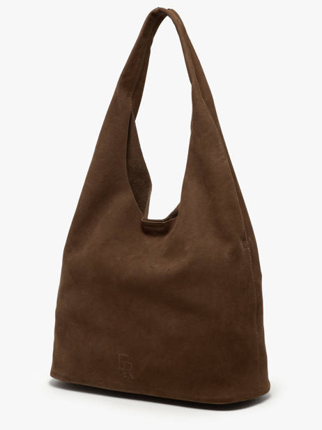 Hobo L Cavalier Nubuck Leder Etrier Bruin cavalier nubuck ECAN154L ander zicht 2