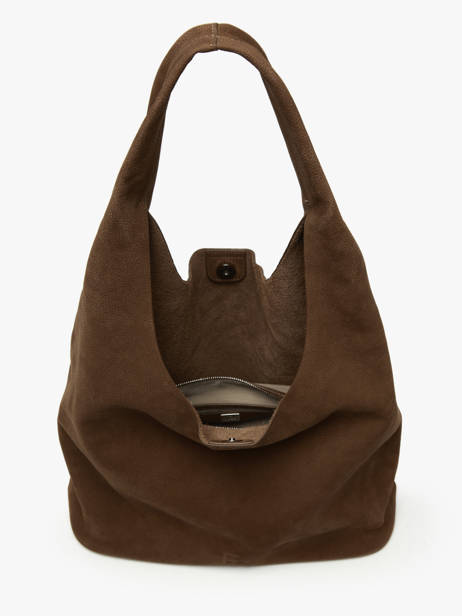 Hobo L Cavalier Nubuck Leder Etrier Bruin cavalier nubuck ECAN154L ander zicht 3