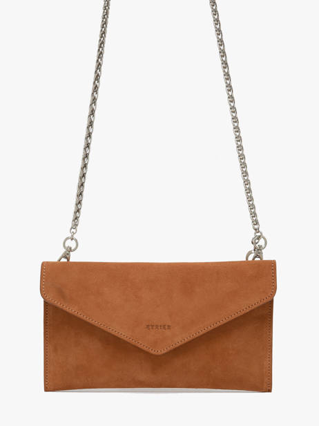 Medium Leather Paddock Clutch Bag Etrier Brown paddock TLOS1670 other view 4