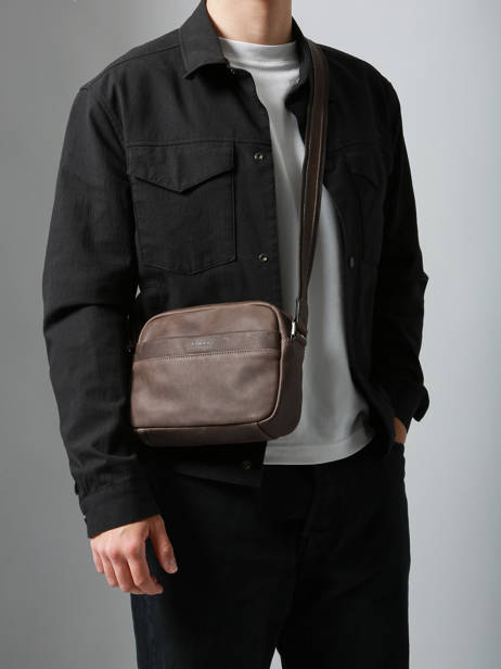 Cross Body Tas Spider Etrier Bruin spider ESPI710M ander zicht 1