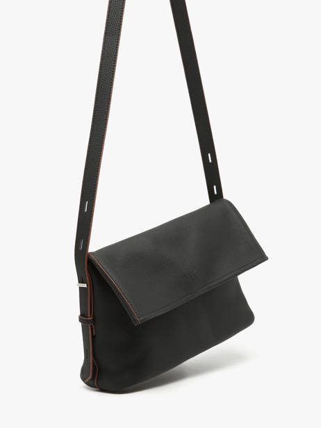 Sac Bandoulière Cavalier Cuir Etrier Noir cavalier ECLR135M vue secondaire 2