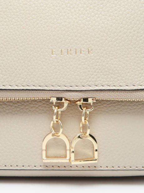 Cross Body Tas S Tradition Leder Etrier Beige tradition ETRA059S ander zicht 5