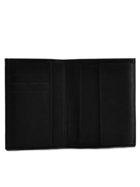 Wallet Leather Etrier Black oil 790100 other view 1