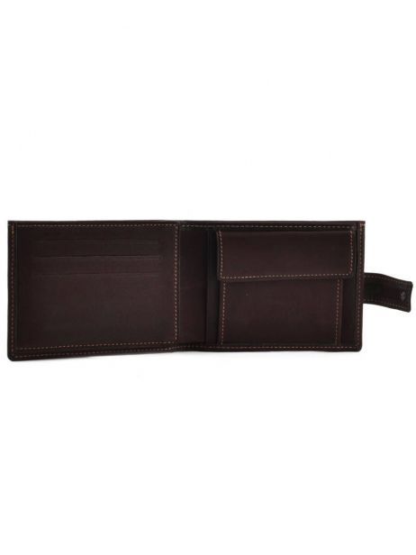 Wallet Leather Etrier Brown oil 790120 other view 2