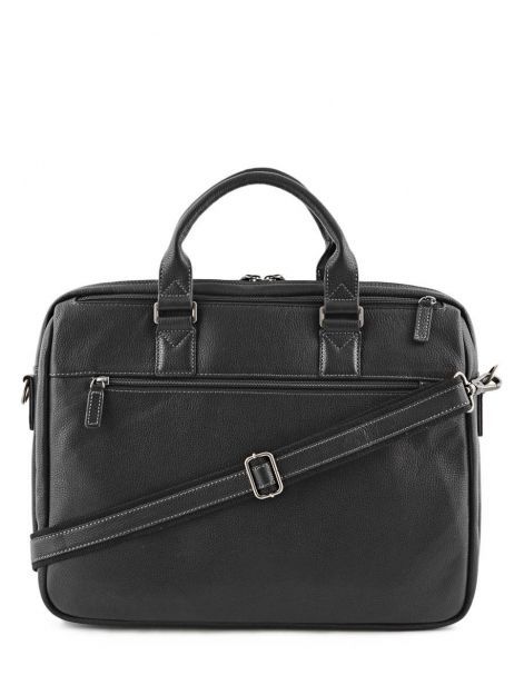 Briefcase 3 Compartments + 15'' Pc Etrier Black flandres 69355 other view 5