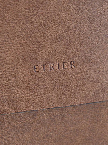 Sac Bandoulière Etrier Marron spider S83812 vue secondaire 1