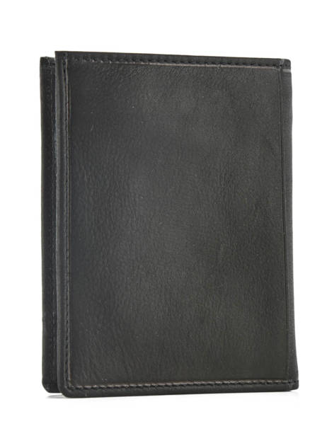 Wallet Leather Etrier Black oil 790149 other view 1