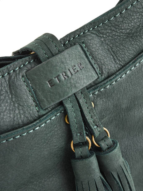 Crossbody Bag Allure Leather Etrier Green allure EBALL05 other view 1