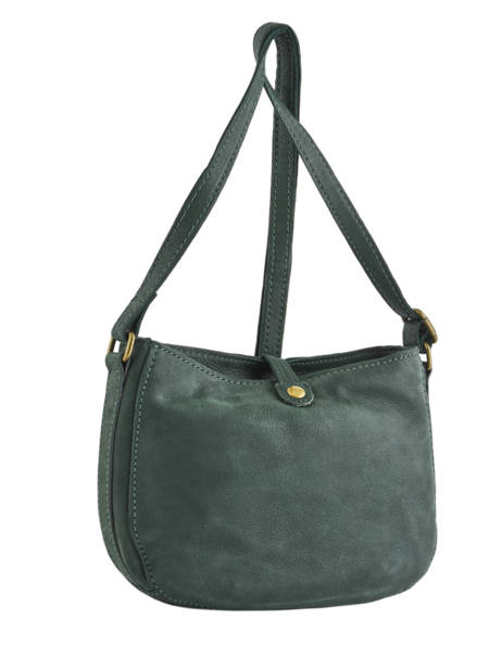 Crossbody Bag Allure Leather Etrier Green allure EBALL05 other view 3