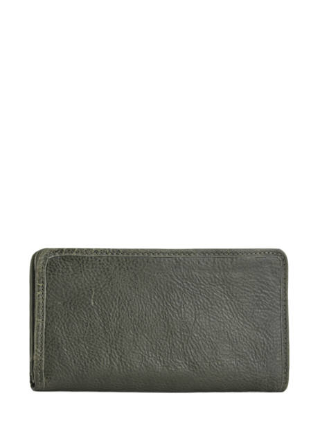 Wallet Leather Etrier Green galop EGAL906 other view 2