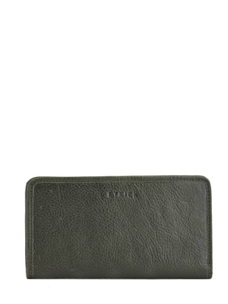 Wallet Leather Etrier Green galop EGAL906