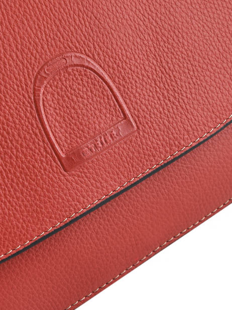 Shoulder Bag Balade Leather Etrier Red balade EBAL04 other view 3