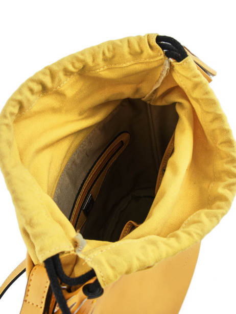 Bucket Bag Cabriole Leather Etrier Yellow cabriole ECABR04 other view 5
