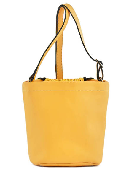 Bucket Bag Cabriole Leather Etrier Yellow cabriole ECABR04 other view 4