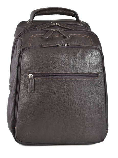 Backpack 2 Compartments + 15'' Pc Etrier Brown flandres EFLA07