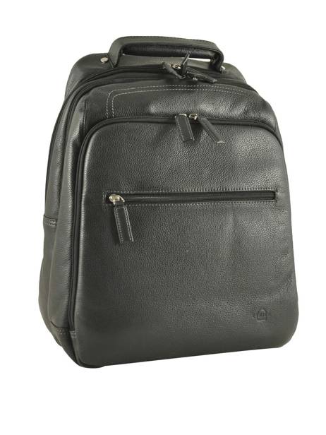 Backpack 2 Compartments + 15'' Pc Etrier Black flandres EFLA07
