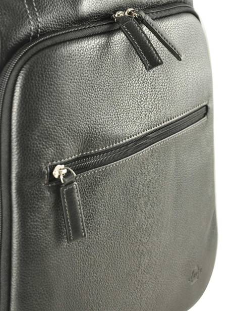 Backpack 2 Compartments + 15'' Pc Etrier Black flandres EFLA07 other view 3