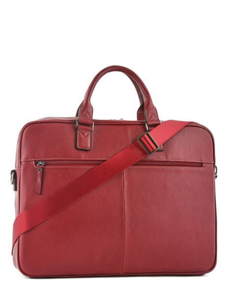 Briefcase 1 Compartment + 17'' Pc Etrier Red flandres EFLA06 other view 3