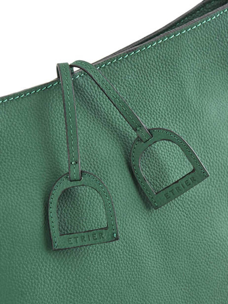 Crossbody Bag Tradition Leather Etrier Green tradition EHER3A other view 2