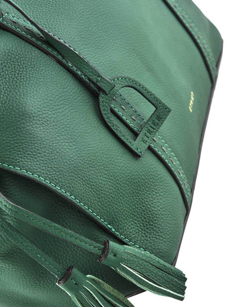Leather Tote Bag Tradition Etrier Green tradition EHER25 other view 2