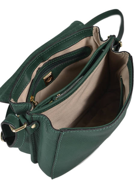 Crossbody Bag Tradition Leather Etrier Green tradition EHER23 other view 4