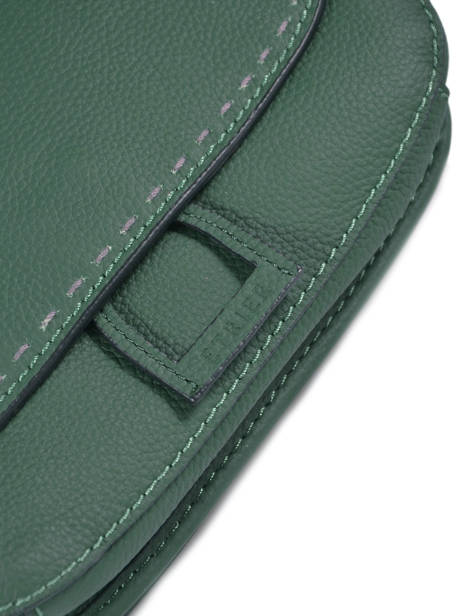 Crossbody Bag Tradition Leather Etrier Green tradition EHER23 other view 2