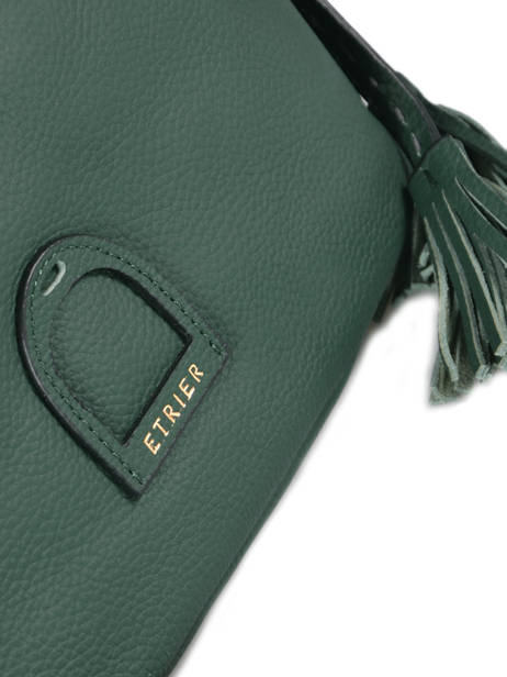 Leather Bucket Bag Tradition Etrier Green tradition EHER29 other view 2