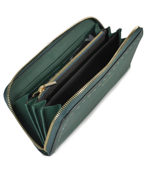 Wallet Leather Etrier Green tradition EHER91 other view 1