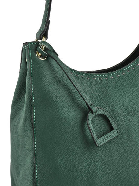 Shoulder Bag Tradition Leather Etrier Green tradition EHER21 other view 2