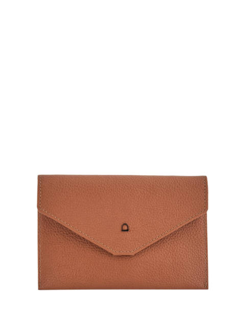 Leather Document Holder Madras Etrier Brown madras EMAD054