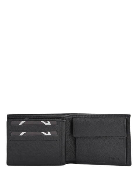 Wallet Leather Etrier Black madras EMAD121 other view 1