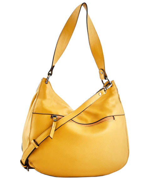 Shoulder Bag Balade Leather Etrier Yellow balade EBAL07 other view 3