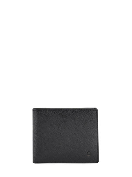 Wallet Leather Etrier Black madras EMAD121