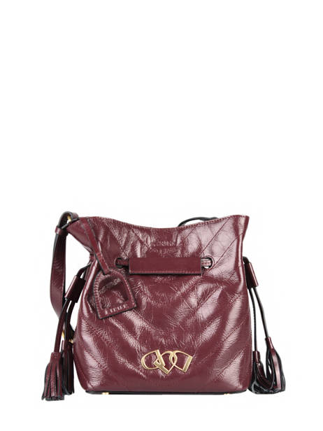 Shoulder Bag Cavale Leather Etrier Red cavale ECAV004S other view 1