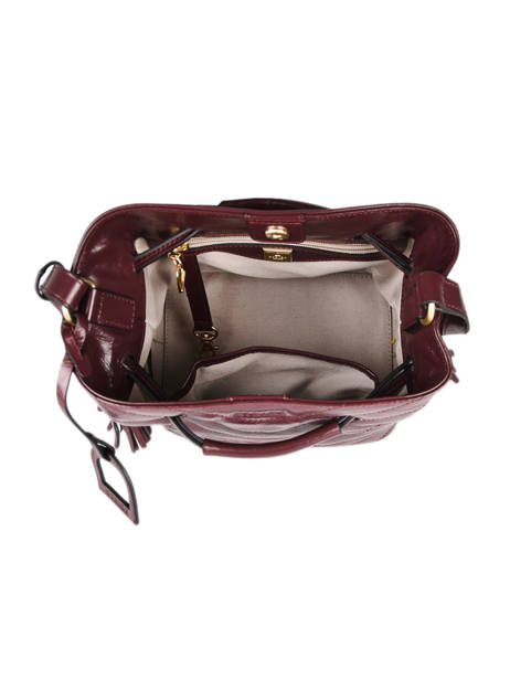 Shoulder Bag Cavale Leather Etrier Red cavale ECAV004S other view 4