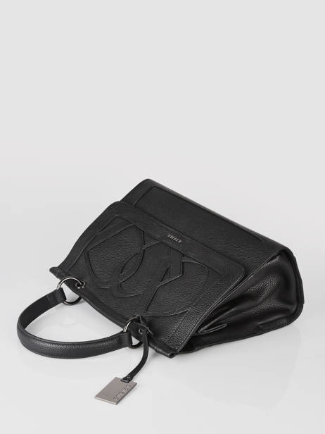 Large Leather Alezan Top-handle Bag Etrier Black alezan EALE001L other view 2