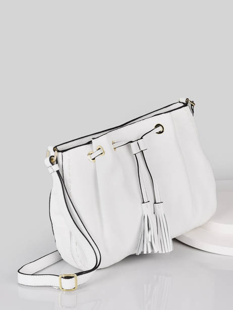 Crossbody Bag Tradition Leather Etrier White tradition CA21065 other view 1