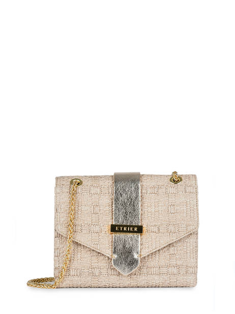 Small Jana Tressé Crossbody Bag Etrier Beige jana tresse EJTR002S