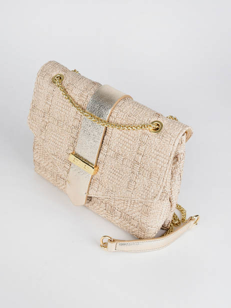 Medium Jana Tressé Crossbody Bag Etrier Beige jana tresse EJTR002M other view 2