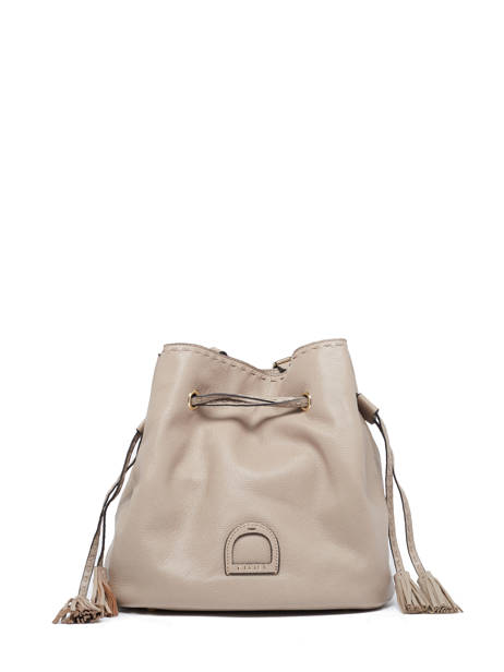 Leather Bucket Bag Tradition Etrier Pink tradition EHER29 other view 1