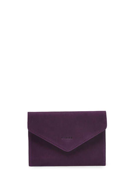 Portefeuille Etincelle Nubuck Leder Etrier Violet etincelle nubuck EETN054