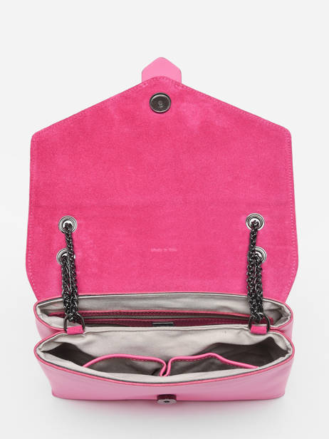 Cross Body Tas Leather Jana Bloc Leather Etrier Pink jana bloc EJBC002M other view 3