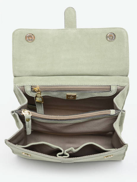 Satchel Ethnique Leather Etrier Green ethnique EETH001M other view 3