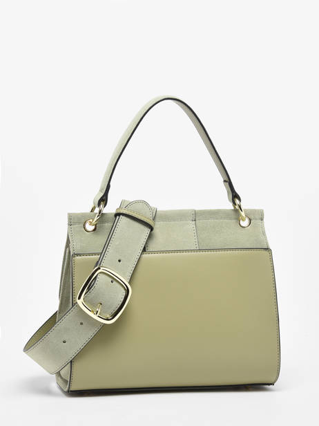 Satchel Ethnique Leather Etrier Green ethnique EETH001M other view 4