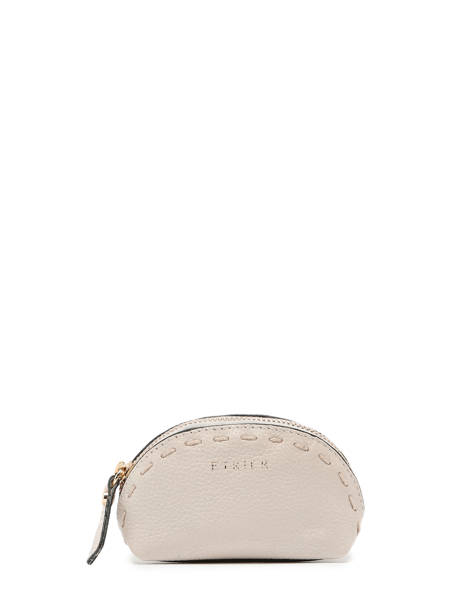 Coin Purse Tradition Leather Etrier Beige tradition EHER92