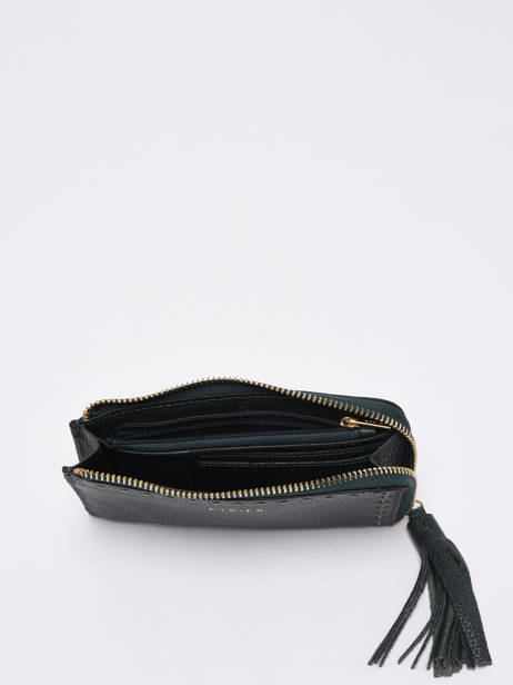 Porte-monnaie Tradition Cuir Etrier Vert tradition EHER97 vue secondaire 1